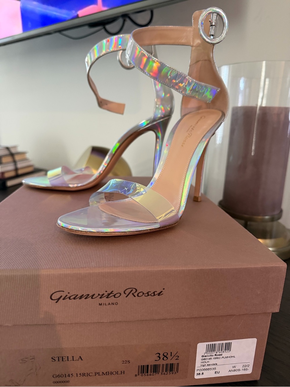 Gianvito Rossi metallic sandals